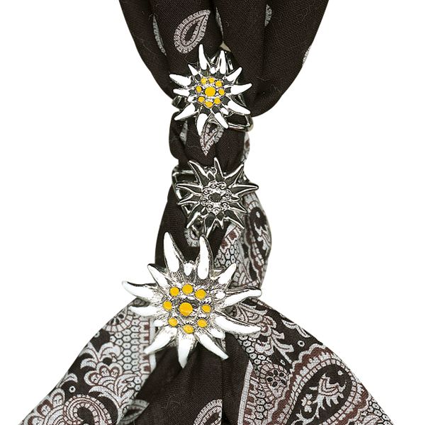 Broche / Clip Foulard Style ART DÉCO - Bijou Occasion élégant