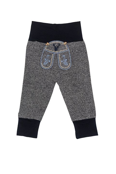 Collier Traditionnel Cœur Baroque - Strass Et Edelweiss - Longueur