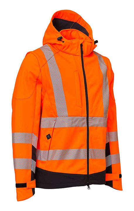 Warn Orange / Schwarz