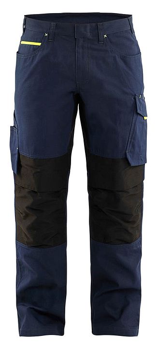 dunkel marindunkel maeblau/high vis gelb
