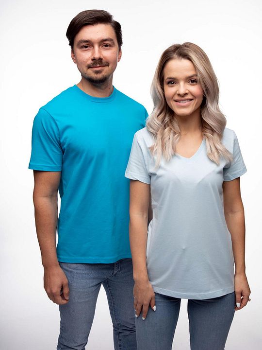 Whale Event-Shirt  T-shirt col V women