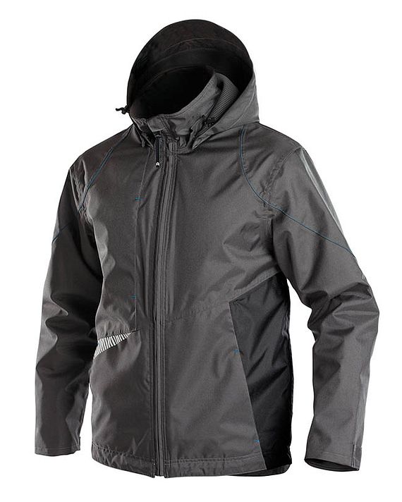 DASSY Veste d'hiver Hyper gris anthracite/noir
