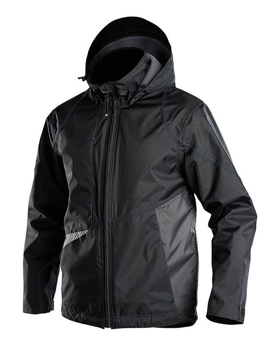 DASSY Veste d'hiver Hyper Schwarz/Anthrazitgrau