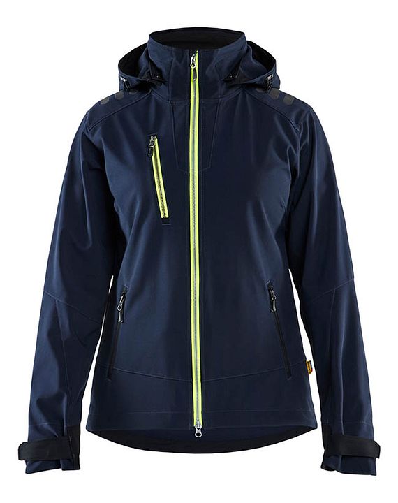 dunkel marindunkel maeblau/high vis gelb