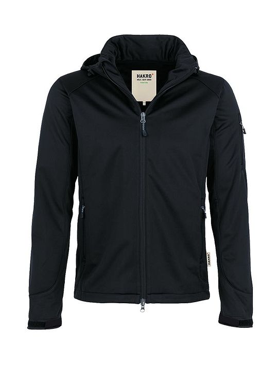 Softshell-Jacke Ontario Schwarz