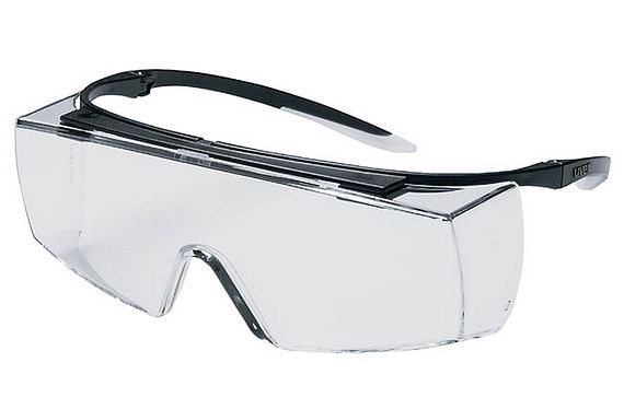 uvex super f OTG Sur-lunettes Schwarz