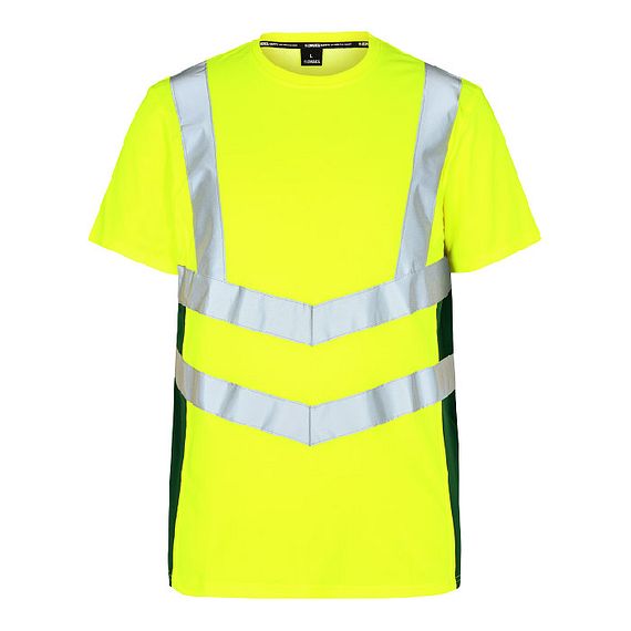 ENGEL T-Shirt S/S Gelb/Grün