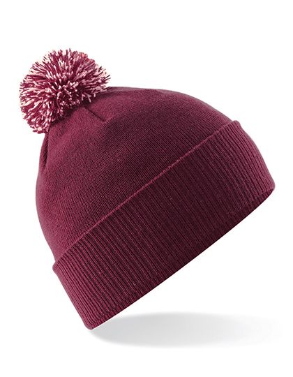 Burgundy / Off White