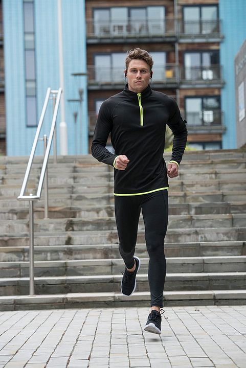 Mens Cool 1/2 Zip Sweat