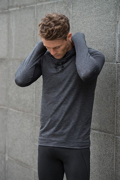 Men's Cool Cowl Neck Top