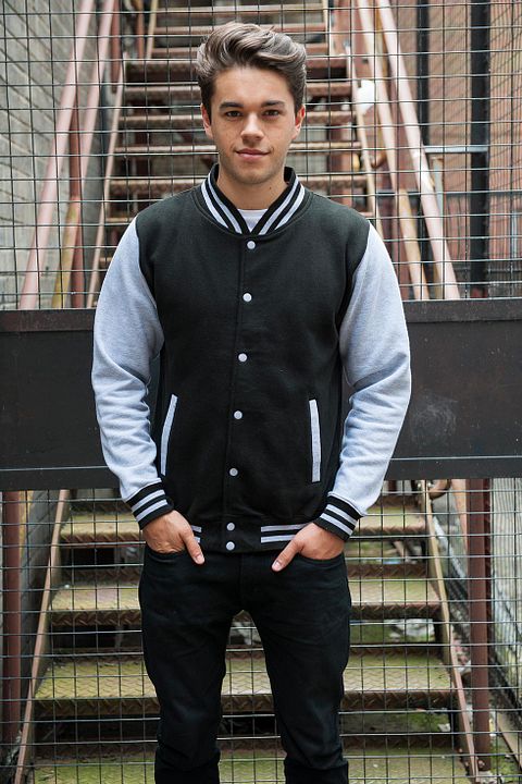 Varsity Jacket Just Hoods unisex