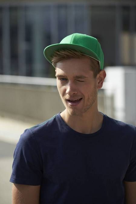6 Panel Flexfit Flat Peak Cap